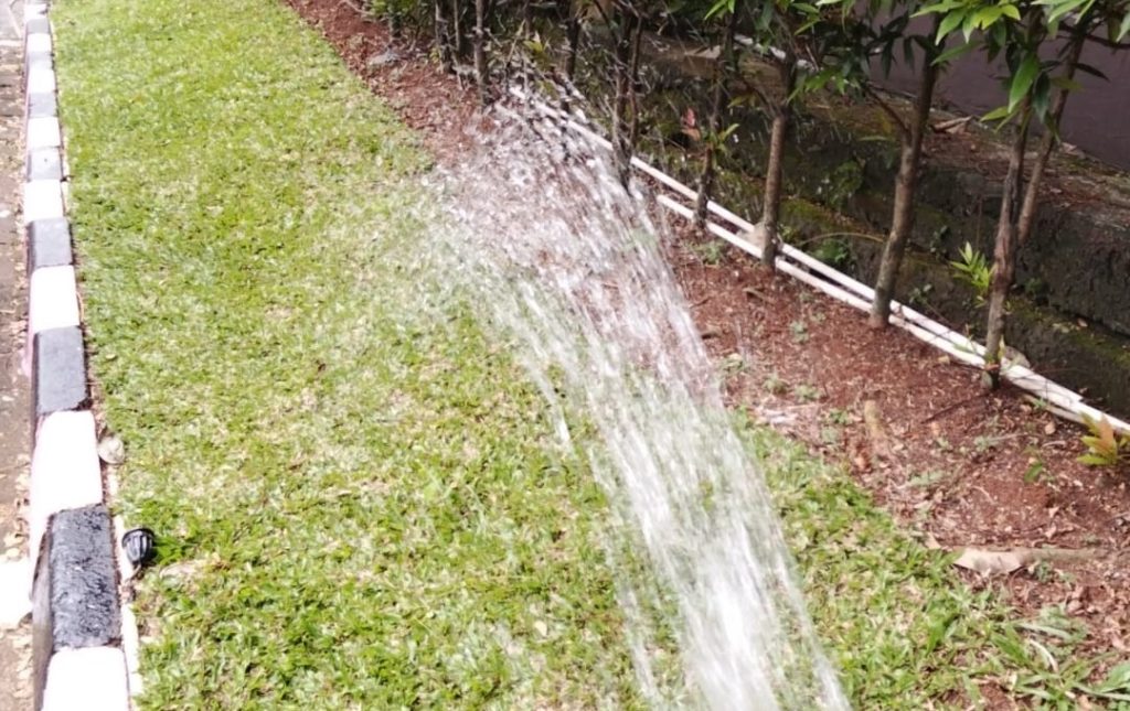 penyiraman perawatan taman 11-mei-2025